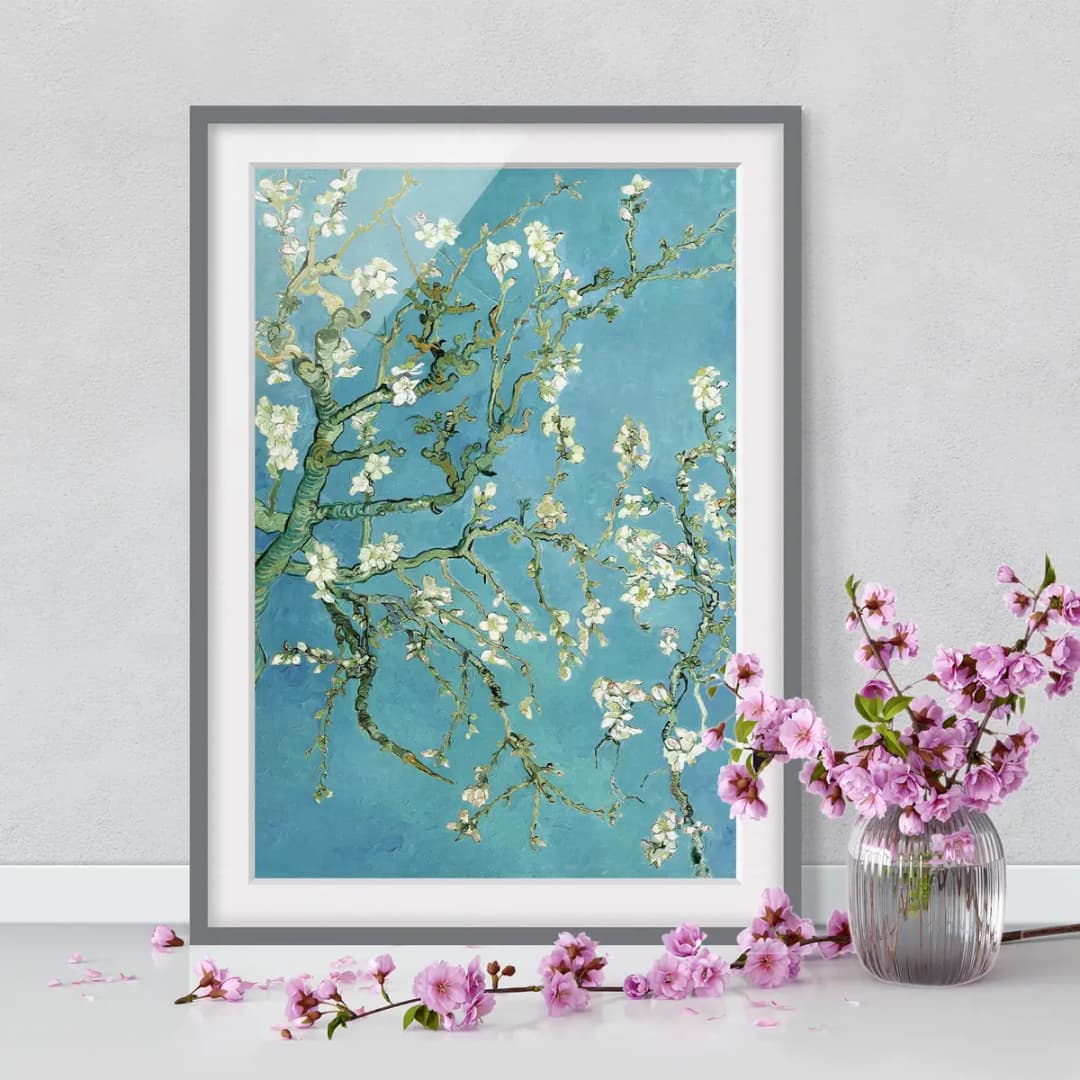 Bild Mandelblüte III | Holztöne
