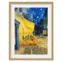 Bild Café-Terrasse in Arles IV | Mehrfarbig