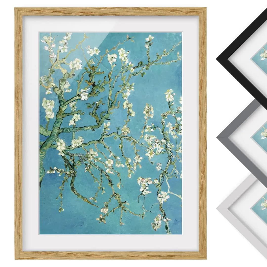 Bild Mandelblüte IV | Holztöne