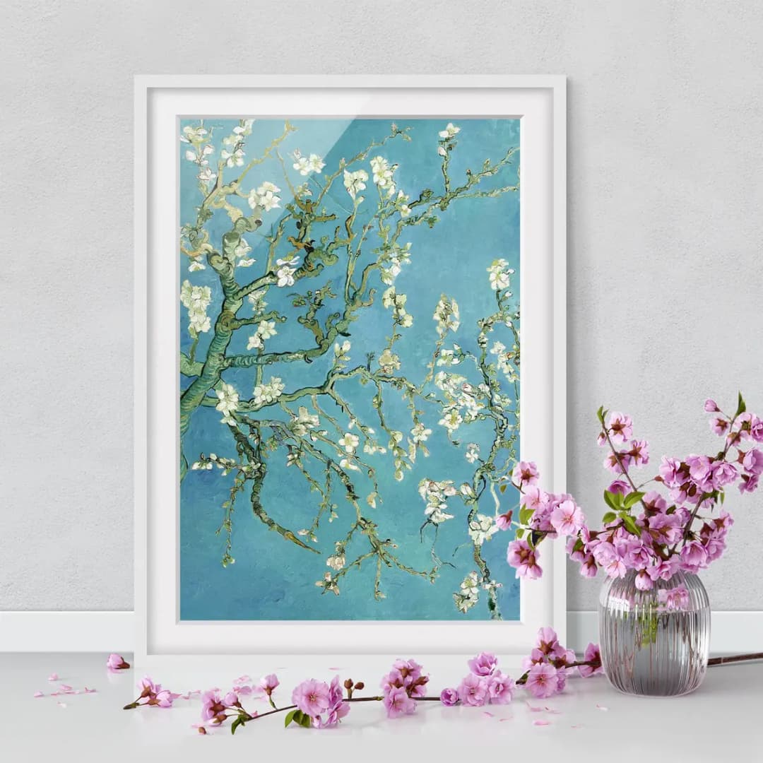 Bild Mandelblüte II | Holztöne