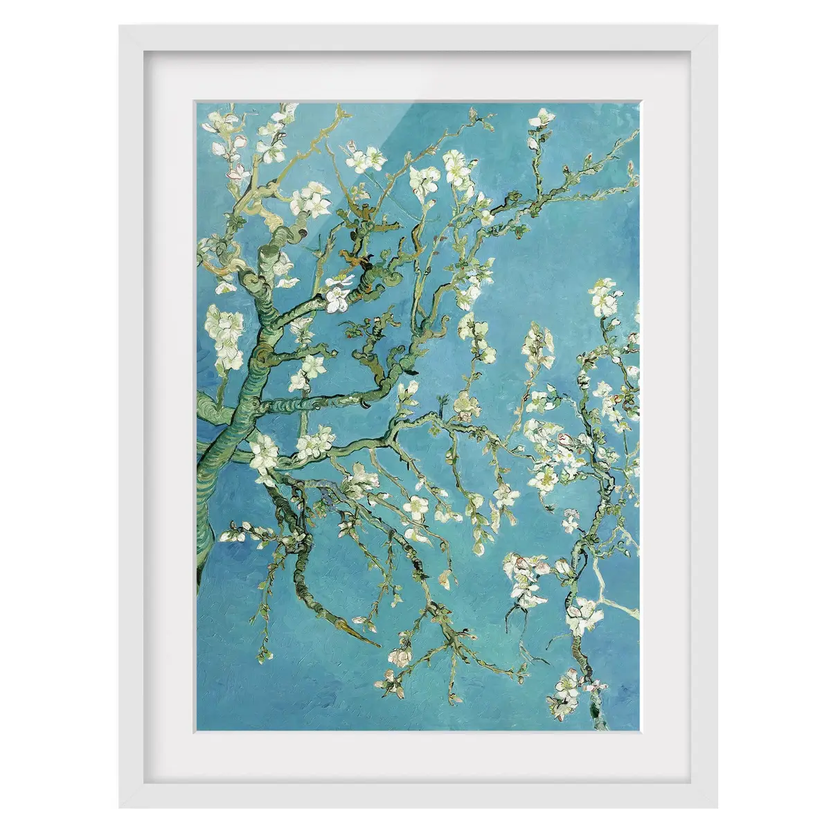 Bild Mandelblüte II | Blau