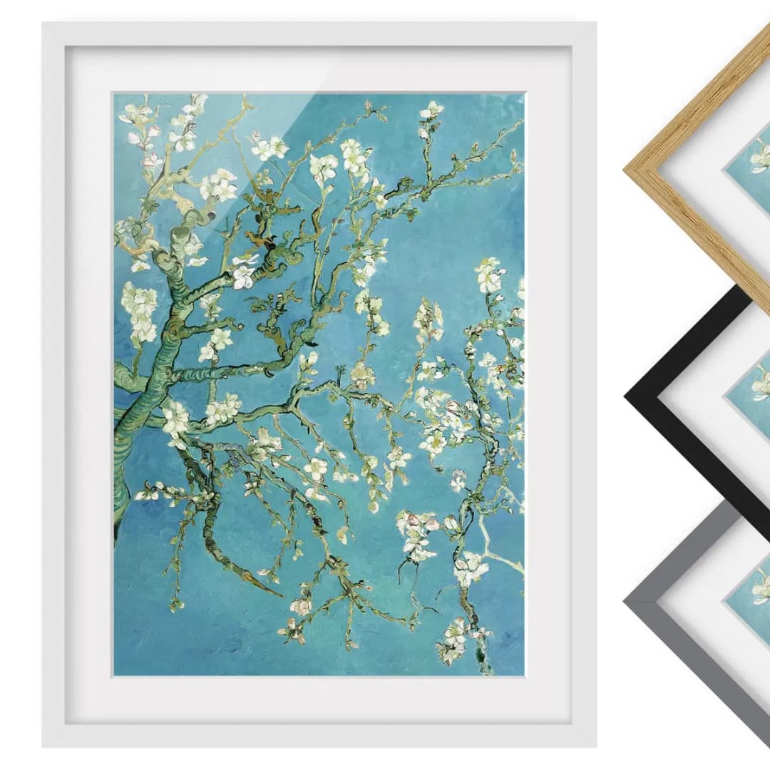 Bild Mandelblüte II | Blau