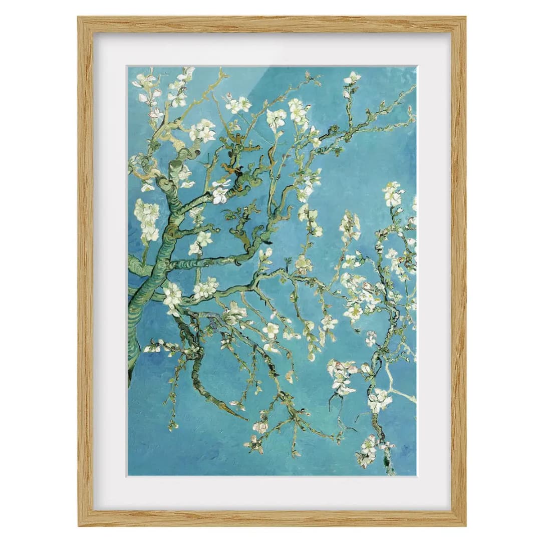 Bild Mandelblüte IV | Holztöne