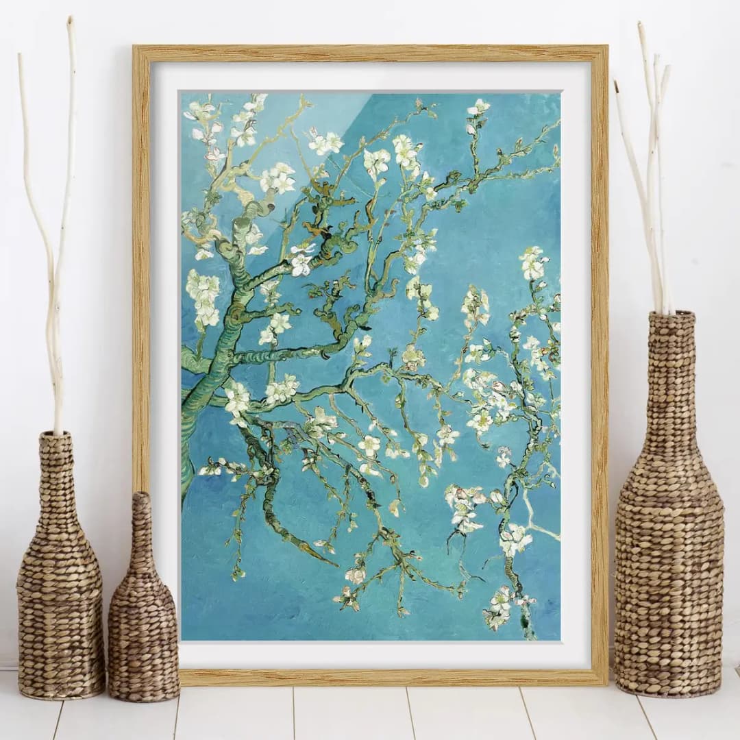 Bild Mandelblüte IV | Holztöne
