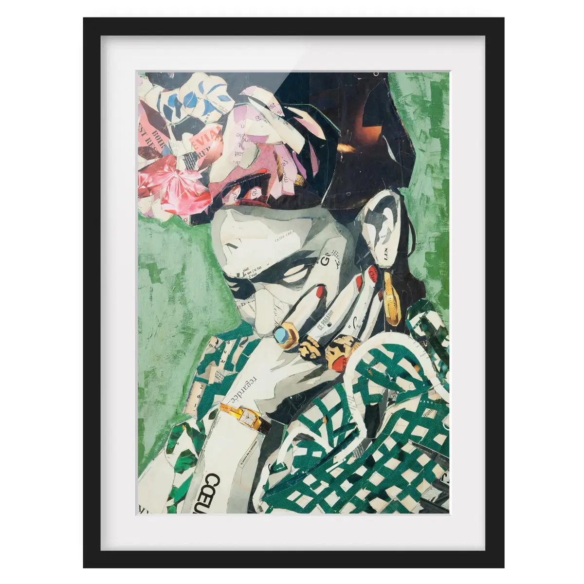 Bild Collage No.3 | Grün