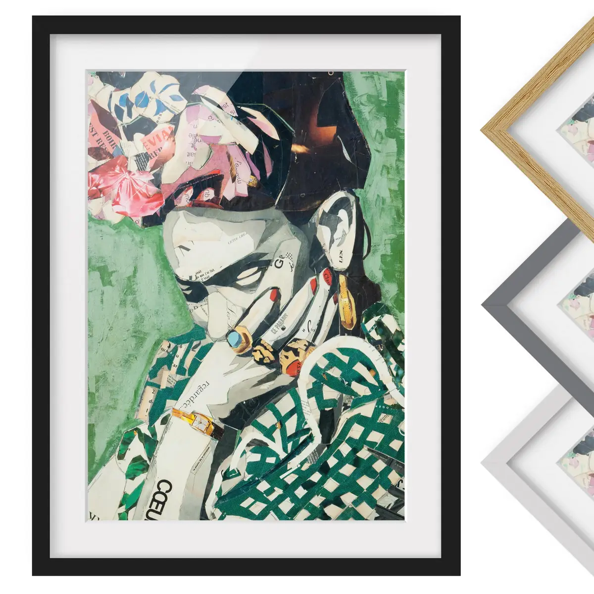 Bild Collage No.3 | Grün