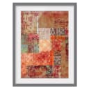 Bild Schriftmuster III | Mehrfarbig