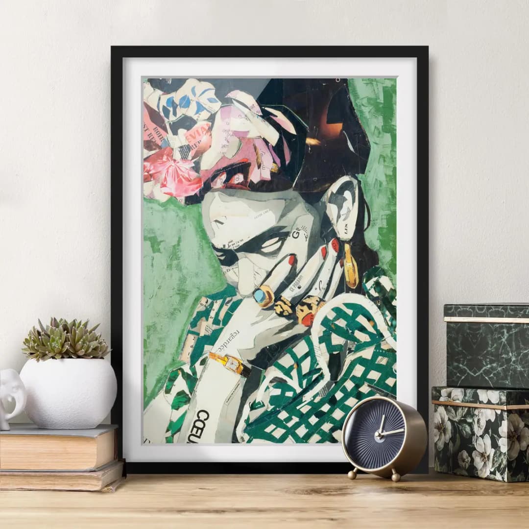 Bild Collage No.3 | Grün