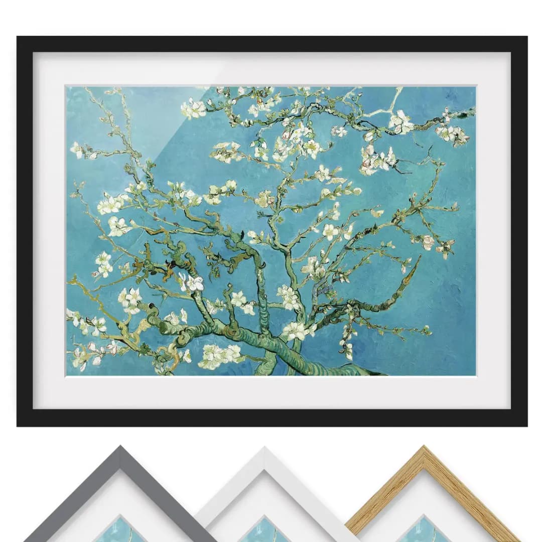 Bild Mandelblüte V | Holztöne