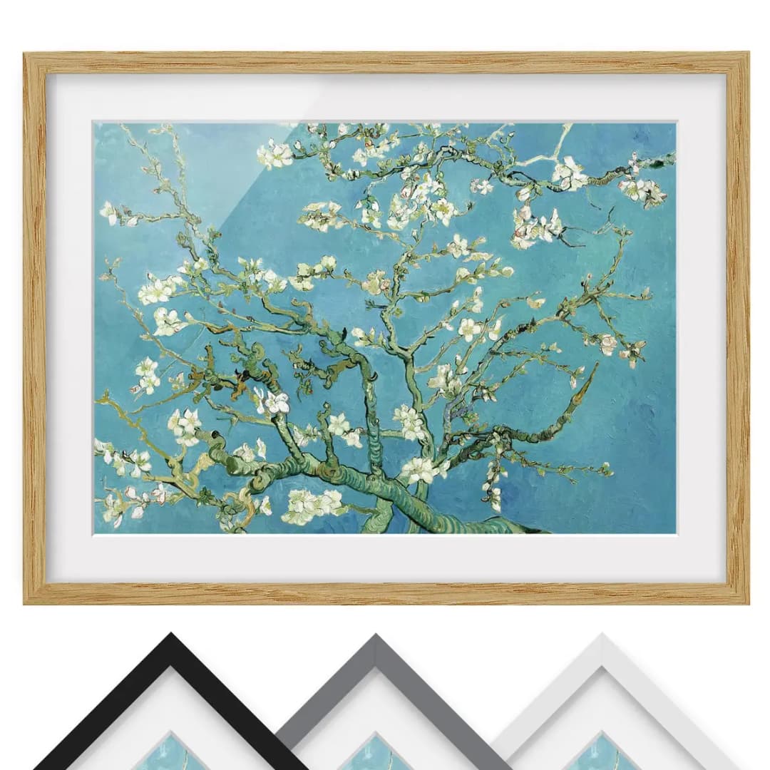 Bild Mandelblüte VIII | Holztöne