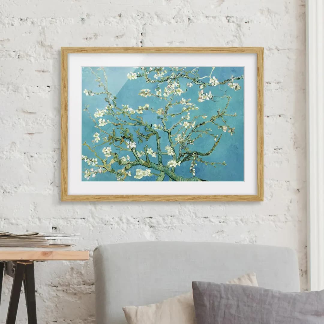 Bild Mandelblüte VIII | Holztöne