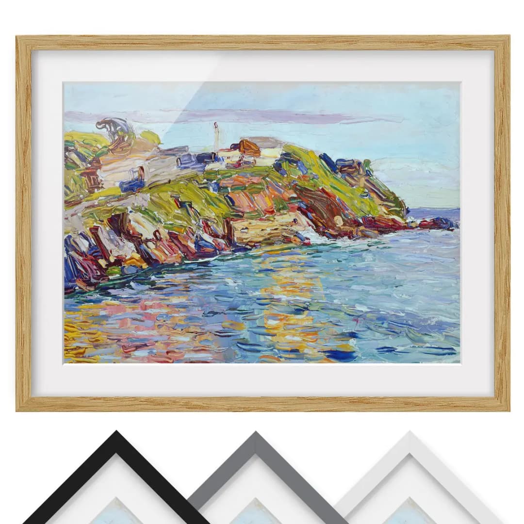 Bild Bucht Rapallo IV | Mehrfarbig