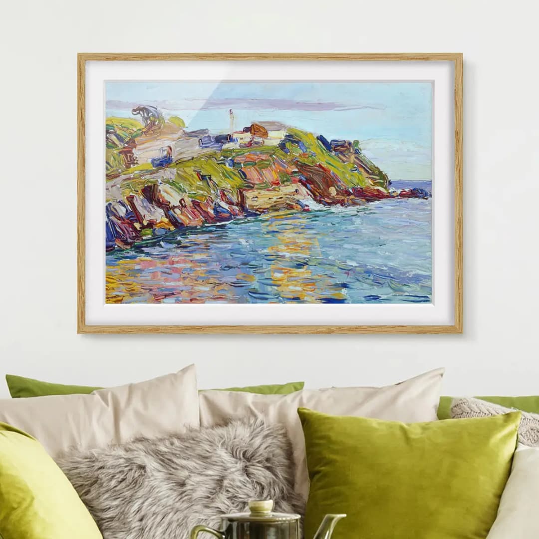 Bild Bucht Rapallo IV | Mehrfarbig