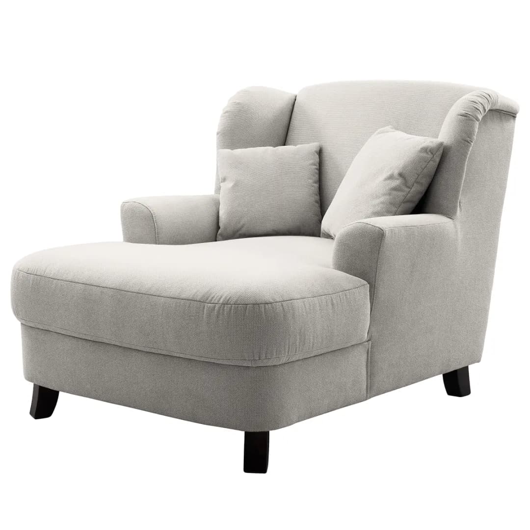 XXL Sessel Liwan | Grau