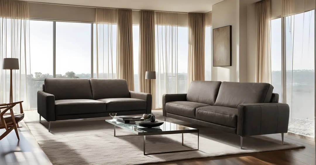 2-Sitzer Sofa Arelia | Braun