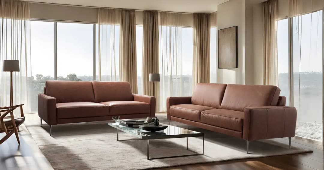 3,5-Sitzer Sofa Arelia | Braun