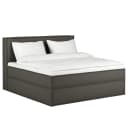 Premium Boxspringbett mit Kopfteil 180 x 200cm Strukturstoff