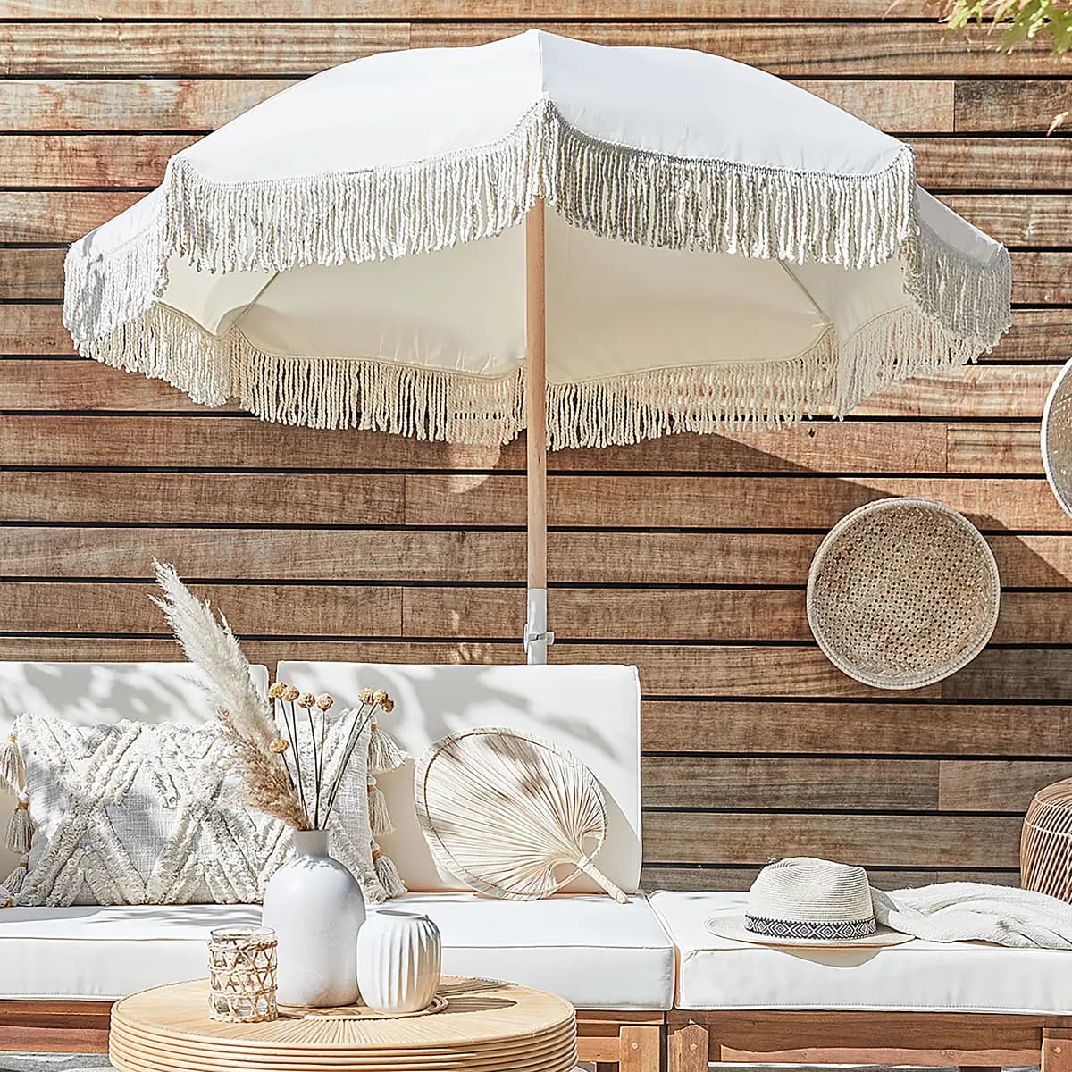 Strandschirm BOHO LOUNGE | Beige