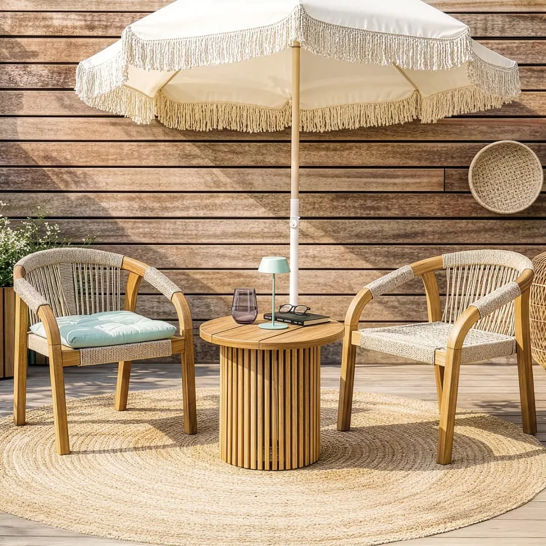 Strandschirm BOHO LOUNGE | Beige