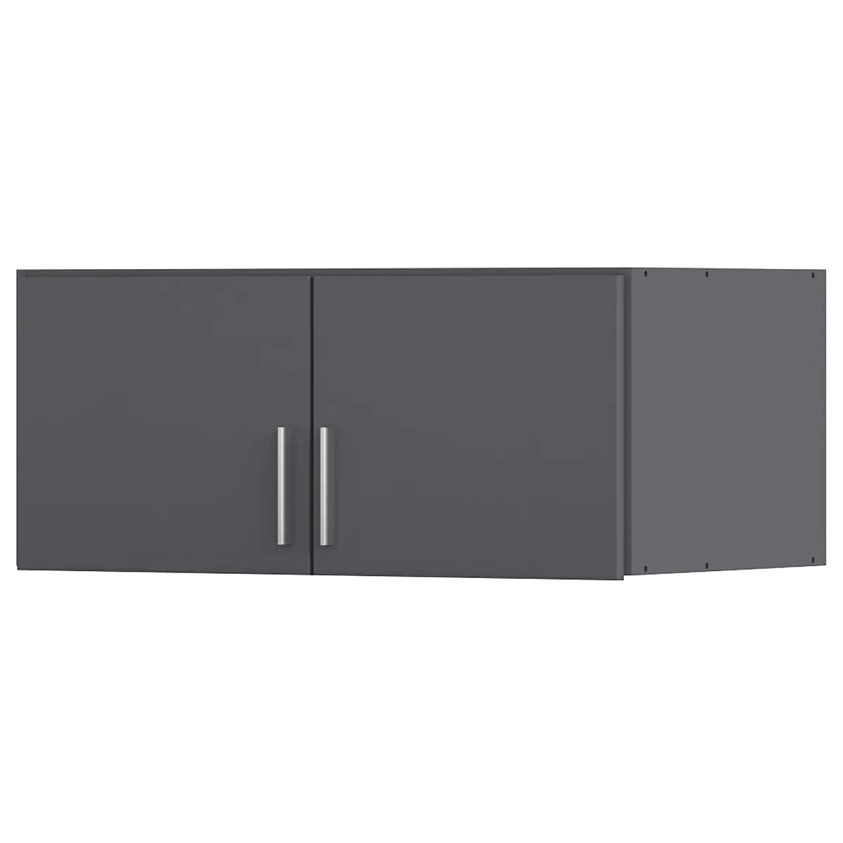 Schrankaufsatz 91cm Grau/Graumetallic | Grau