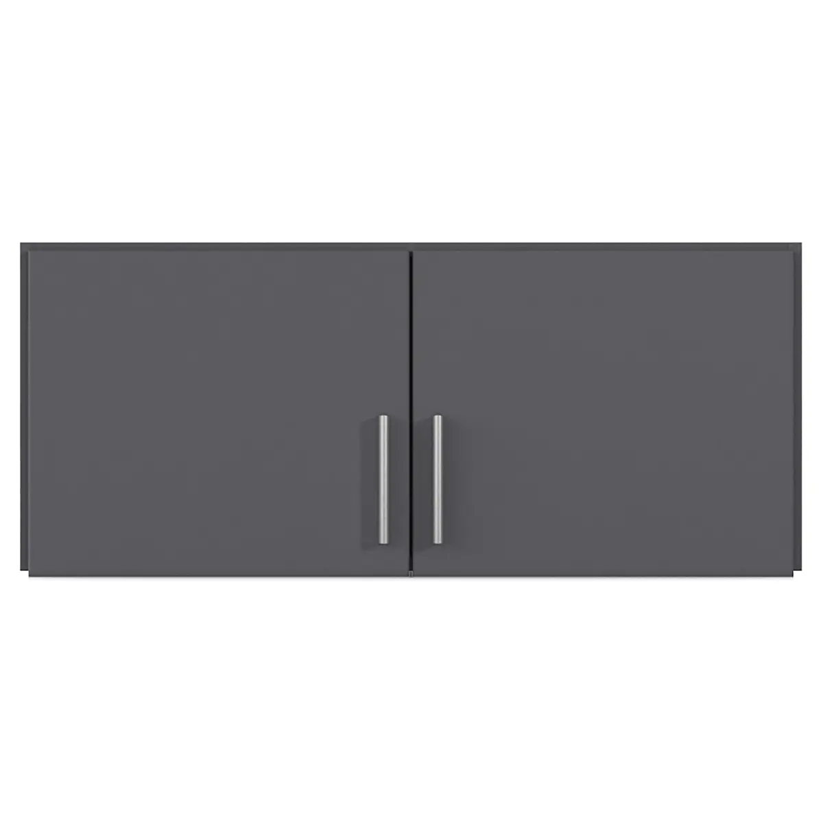 Schrankaufsatz 91cm Grau/Graumetallic | Grau