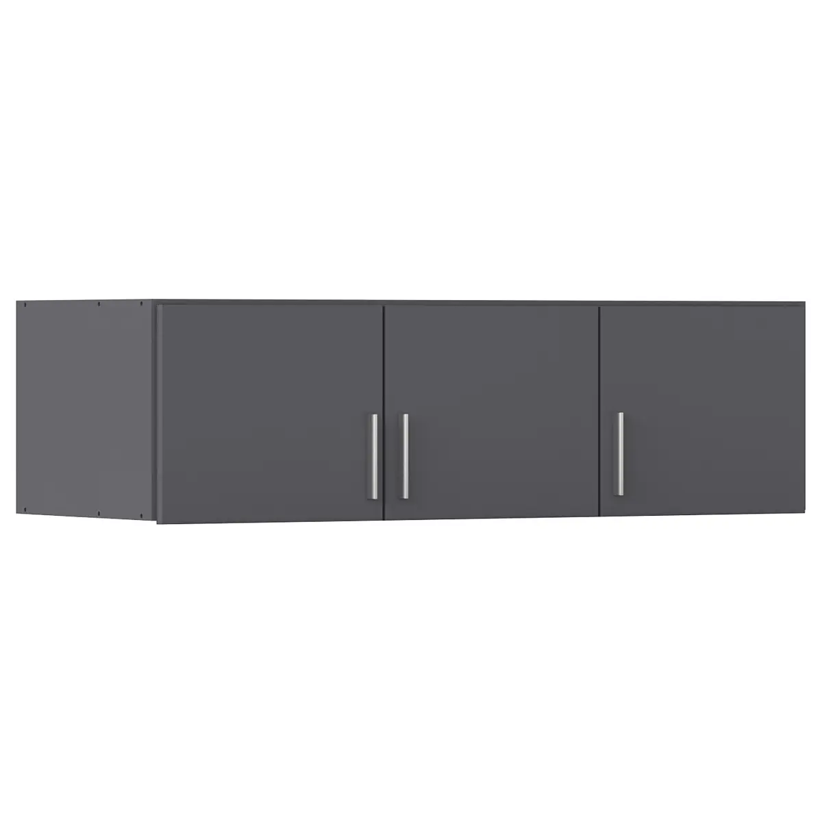 Schrankaufsatz 136cm Grau/Graumetallic | Grau