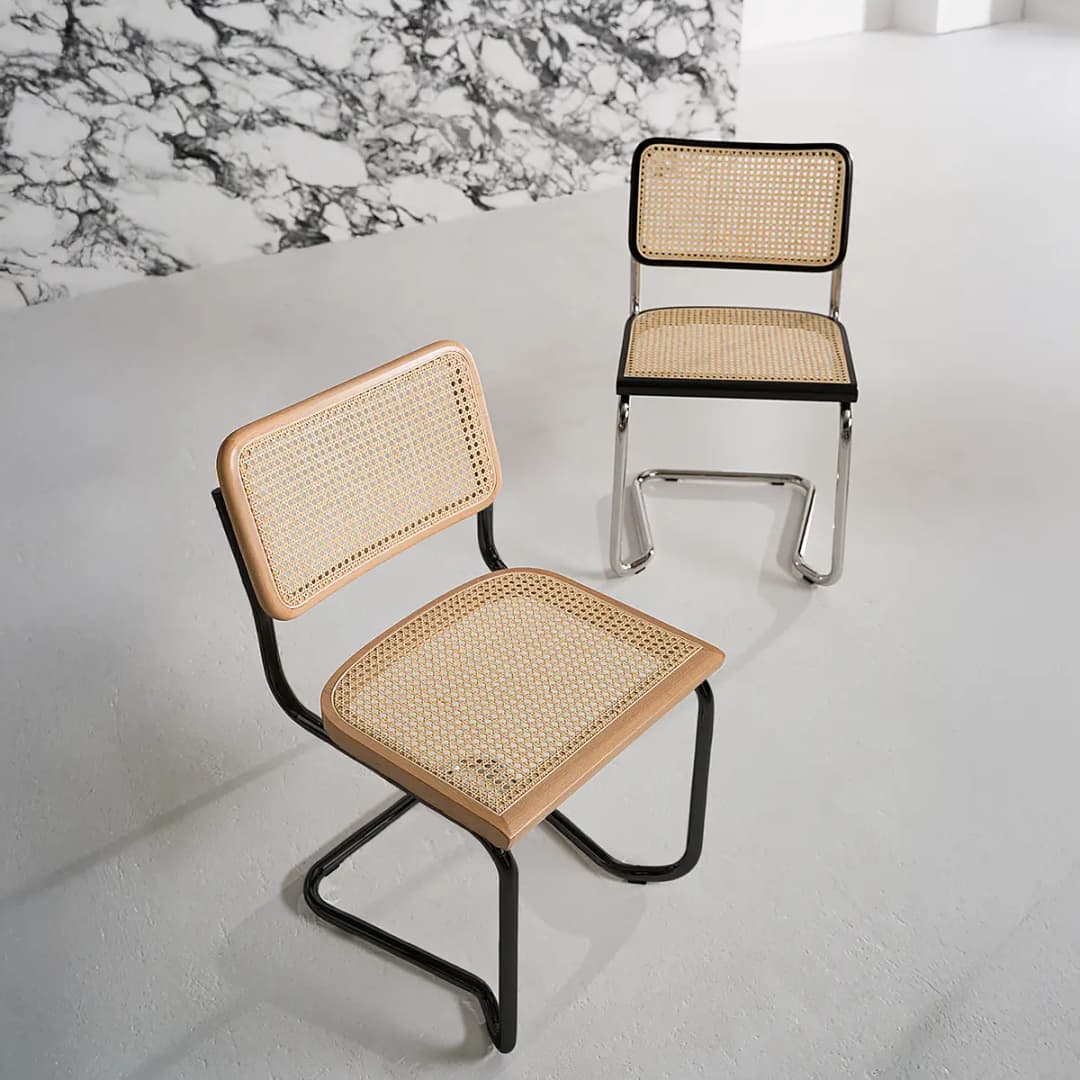 Freischwinger 2er-Set | Beige