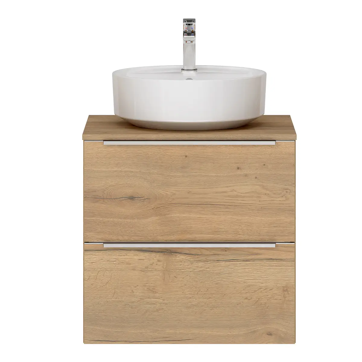 Waschtisch MYBA IX 60cm Braun/Eiche Dekor | Braun