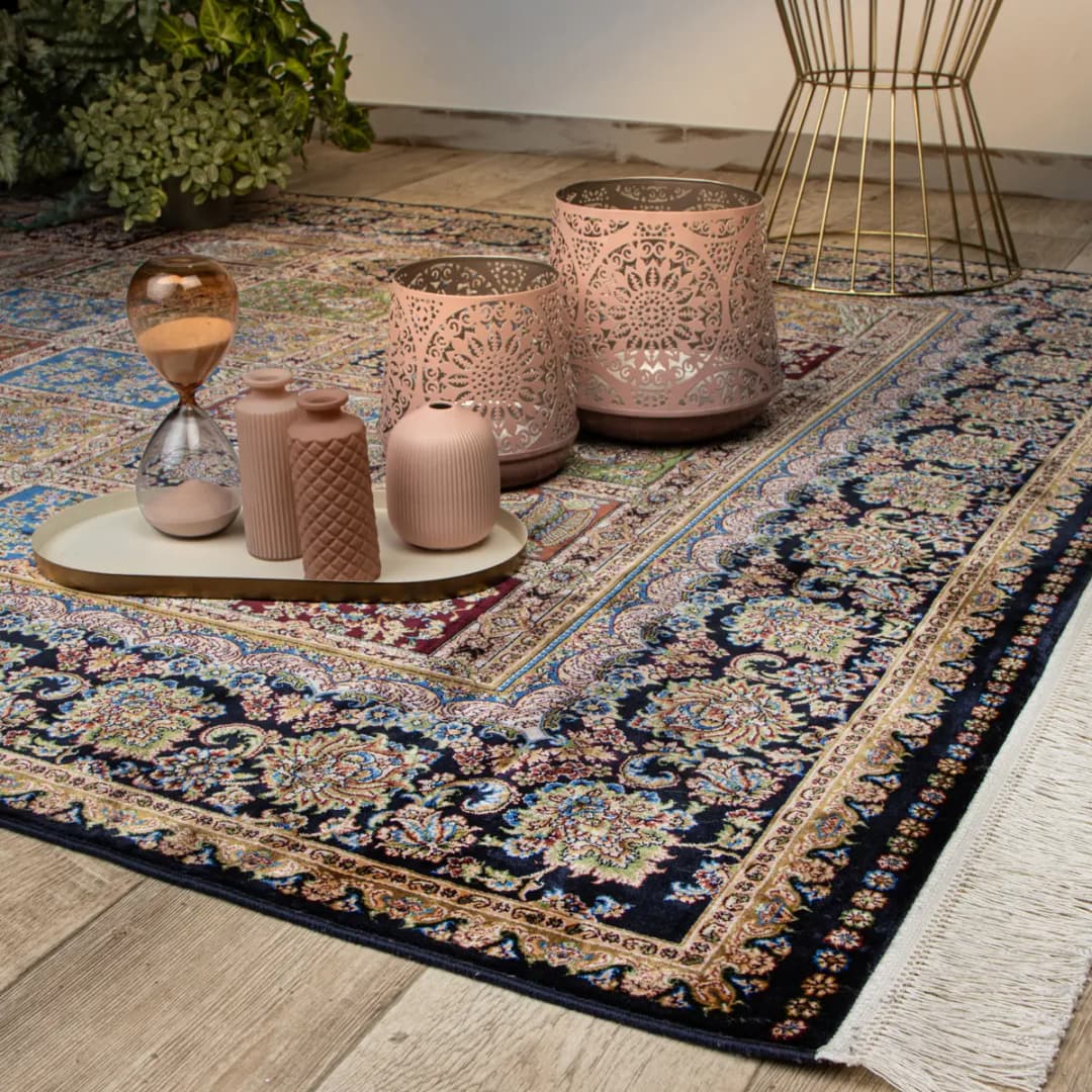 Kurzflorteppich Babylon of 301 Multicolor | Mehrfarbig
