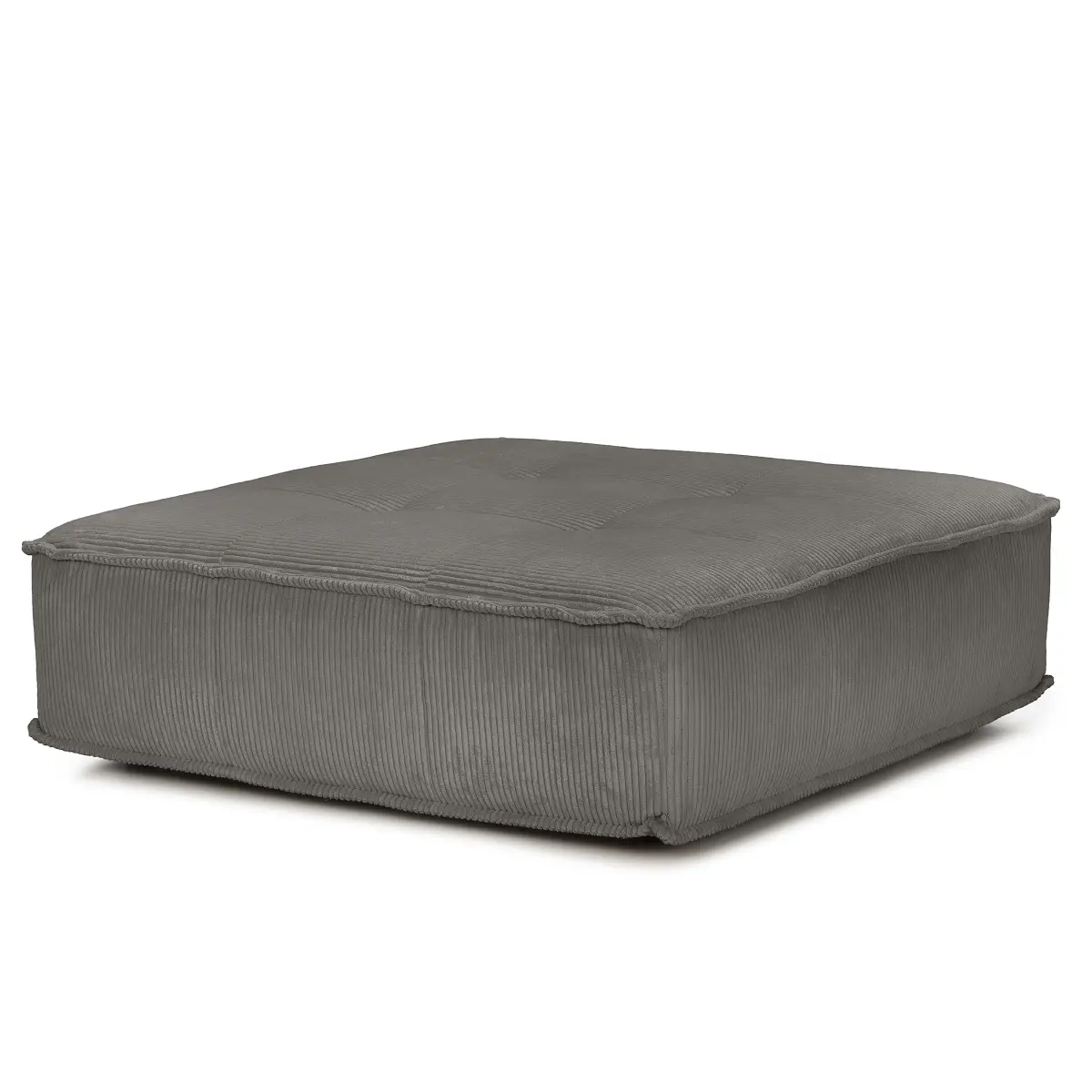 Polsterhocker | Grau