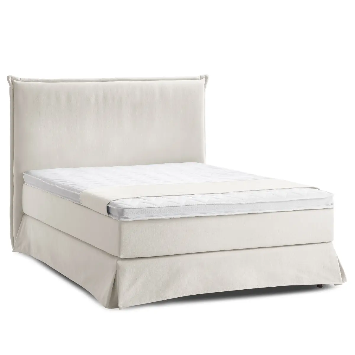 Boxspringbett Meara | Grau