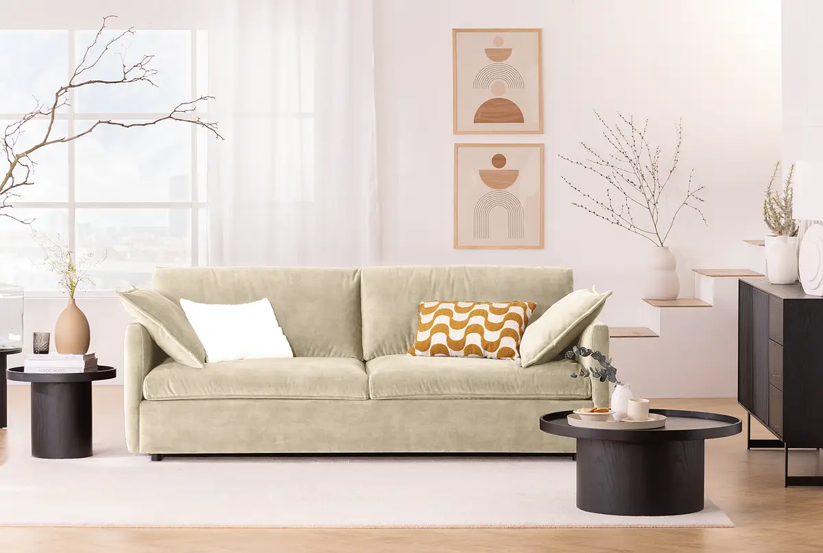 3-Sitzer Sofa Vina | Beige