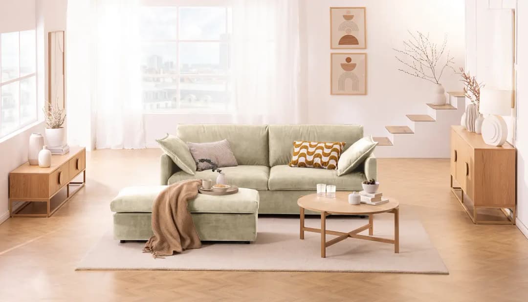 3-Sitzer Sofa Vina | Beige