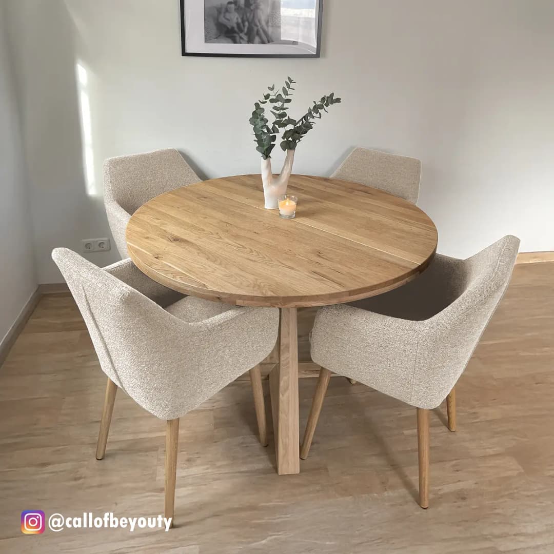 Armlehnenstuhl Moena | Beige