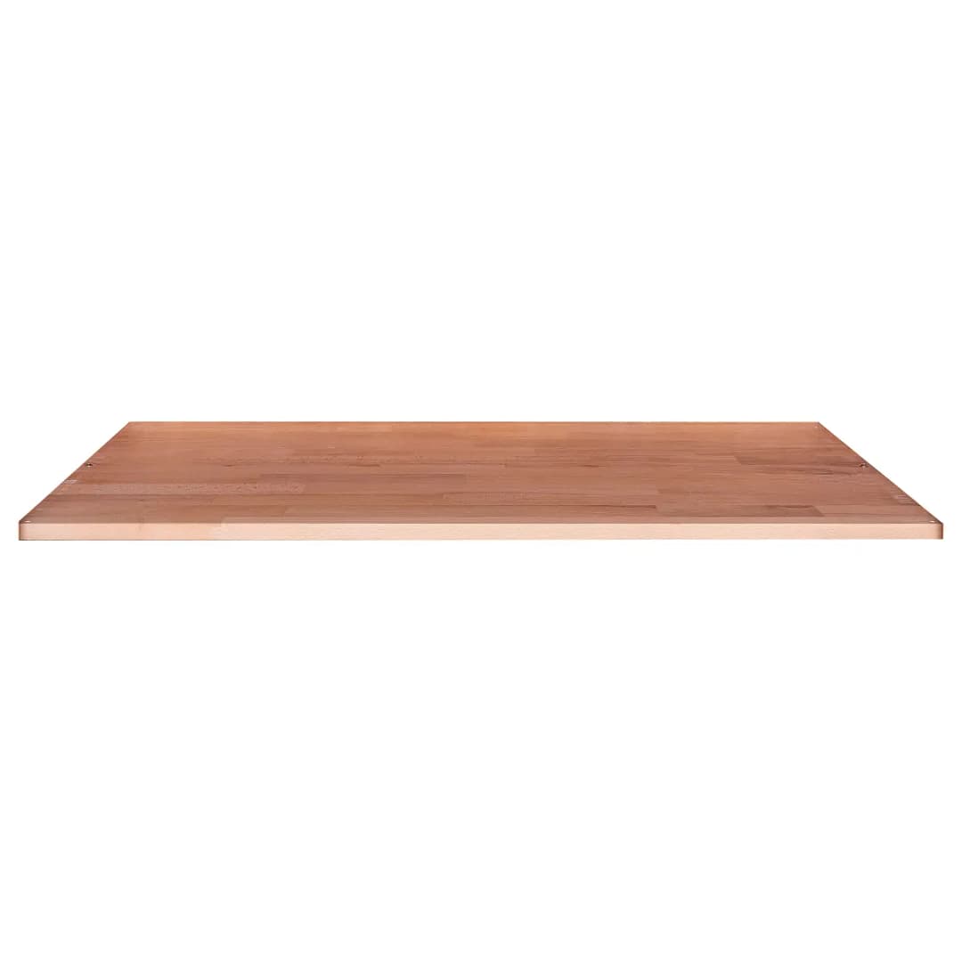 Massiver Einlegeboden 100cm Braun Massivholz Kernbuche, geölt