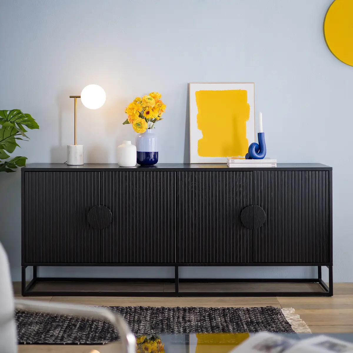 Sideboard Sangko | Schwarz