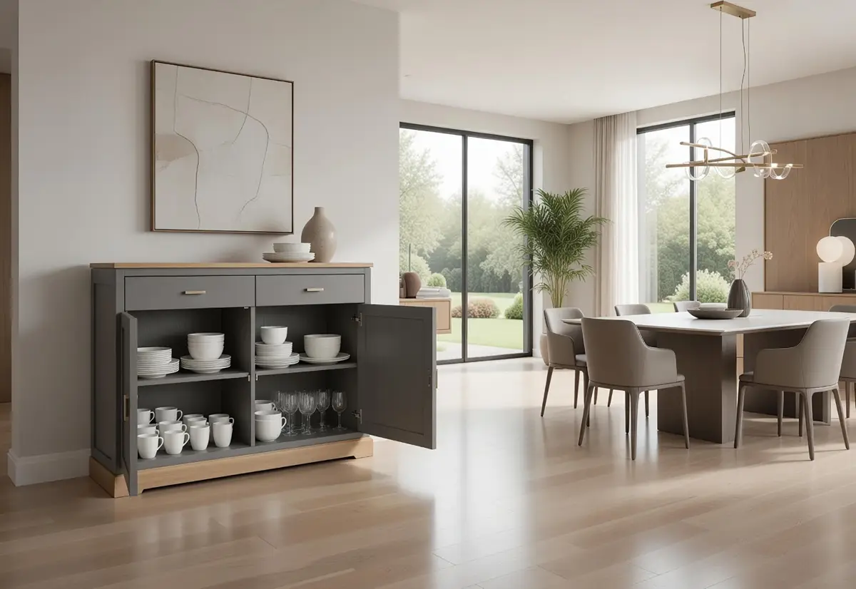 Kommode Glatt | Braun