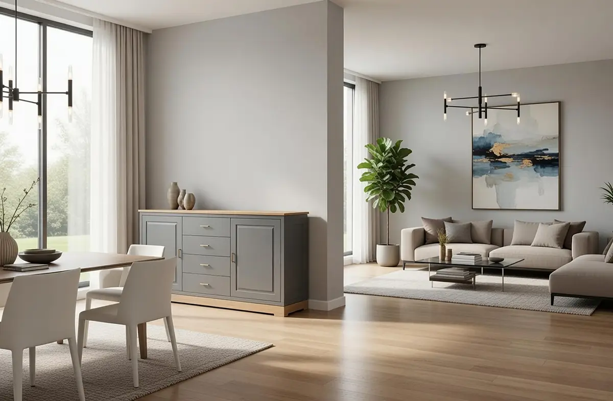 Sideboard Glatt Typ A | Braun