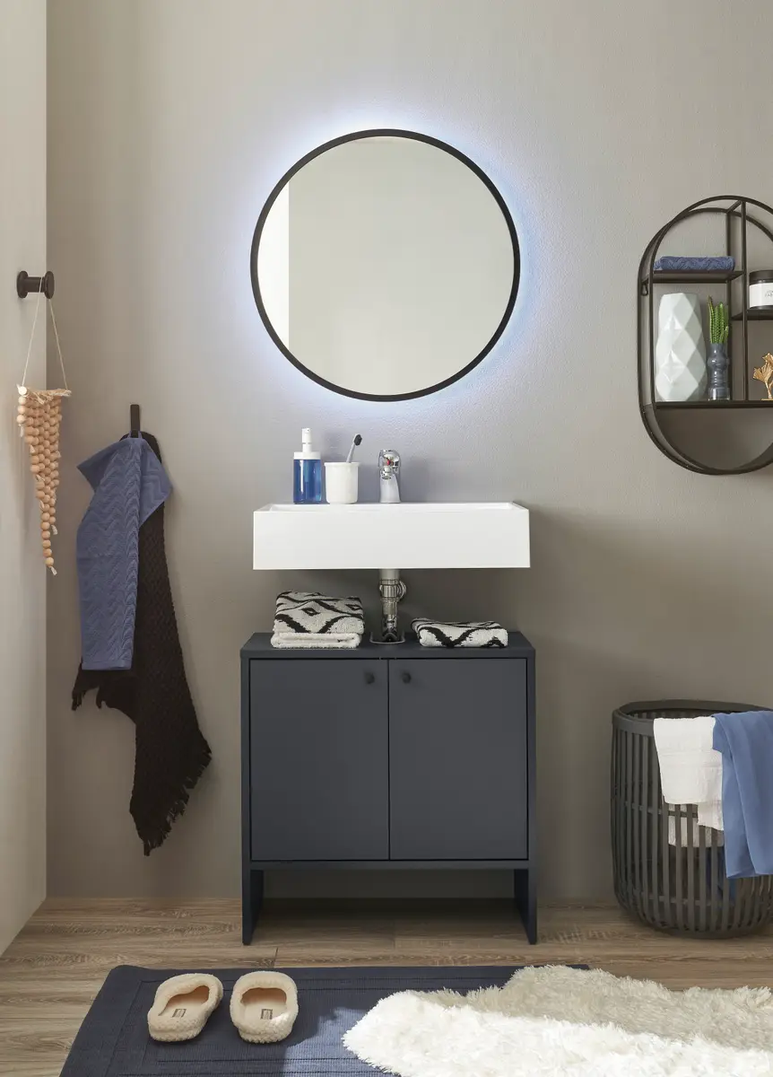 Waschbeckenunterschrank Stoshino | Blau