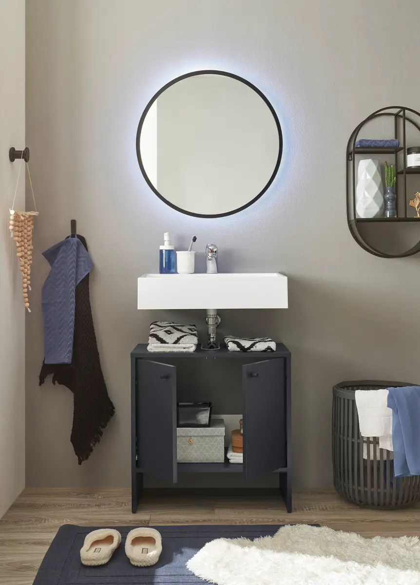 Waschbeckenunterschrank Stoshino | Blau