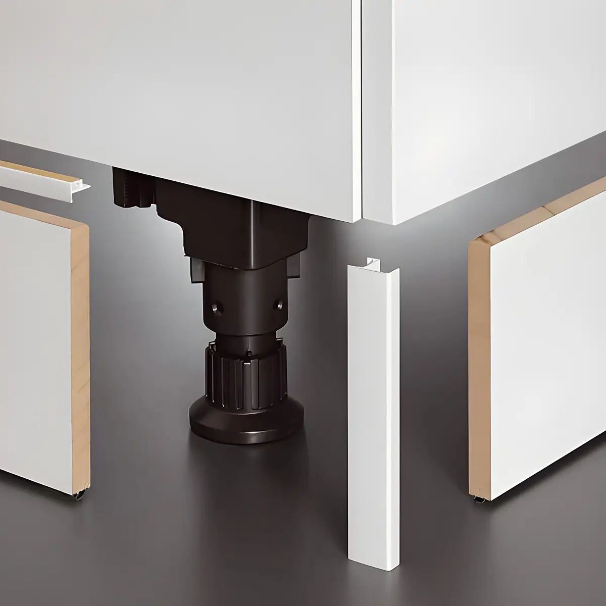 Vorratsschrank Cascada | Weiß