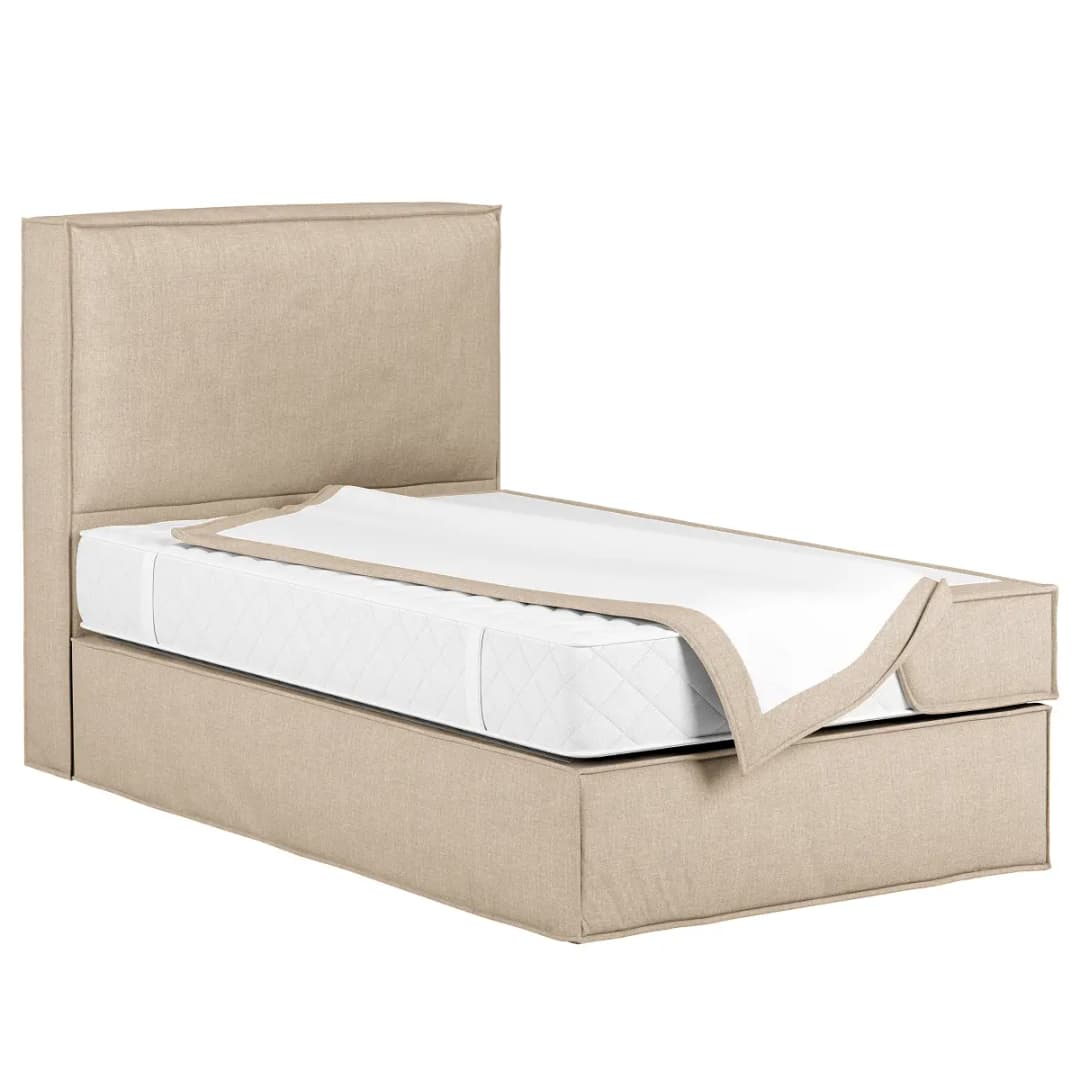 Studio Copenhagen Boxspringeinzelbett KINX | Beige