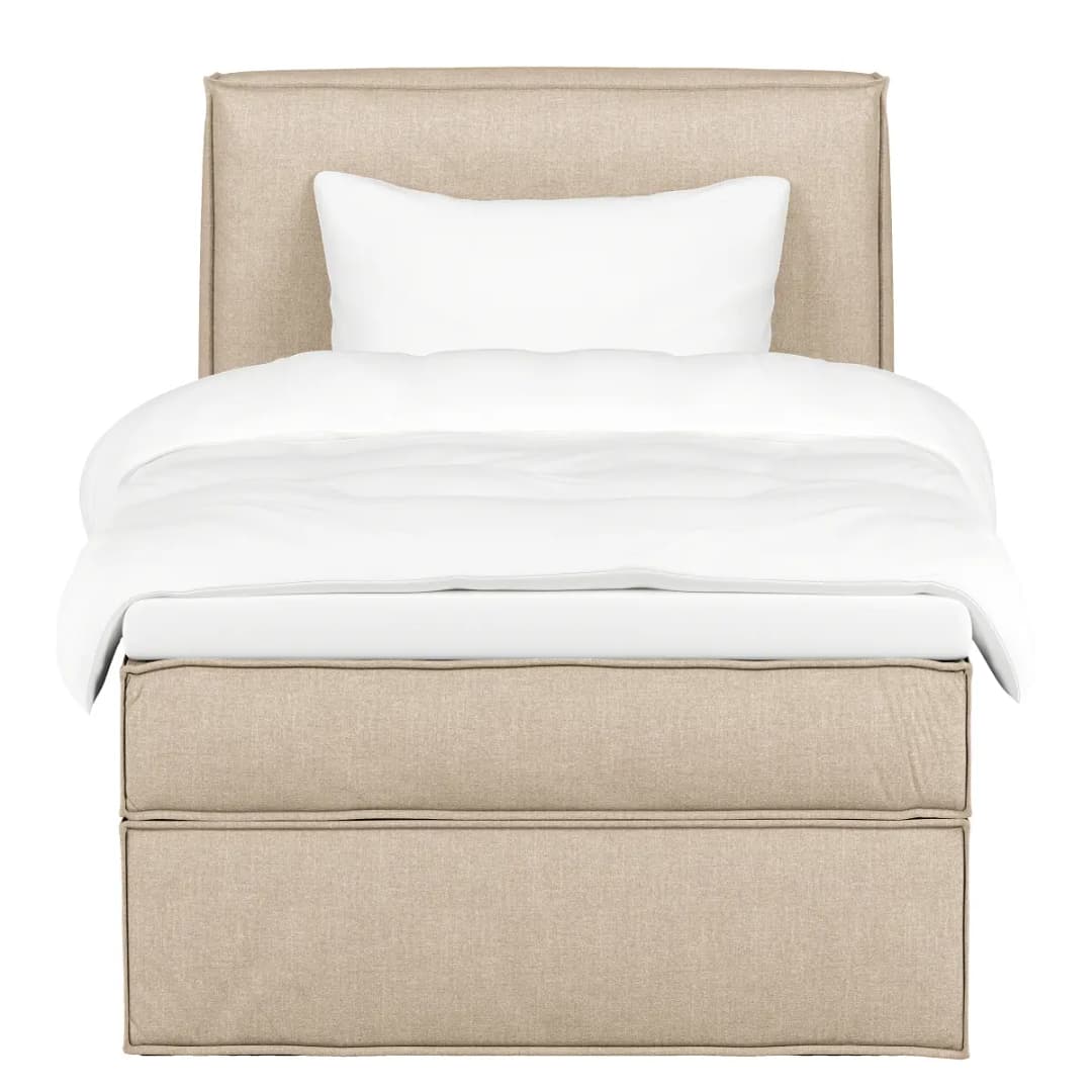 Studio Copenhagen Boxspringeinzelbett KINX | Beige
