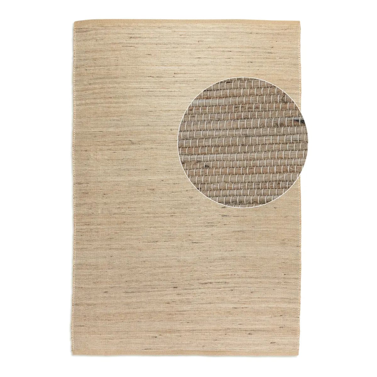 Juteteppich Dhaka | Beige