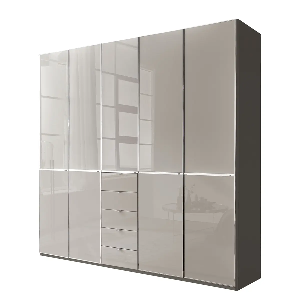 Wiemann Drehtürenschrank Shanghai 2 | Grau