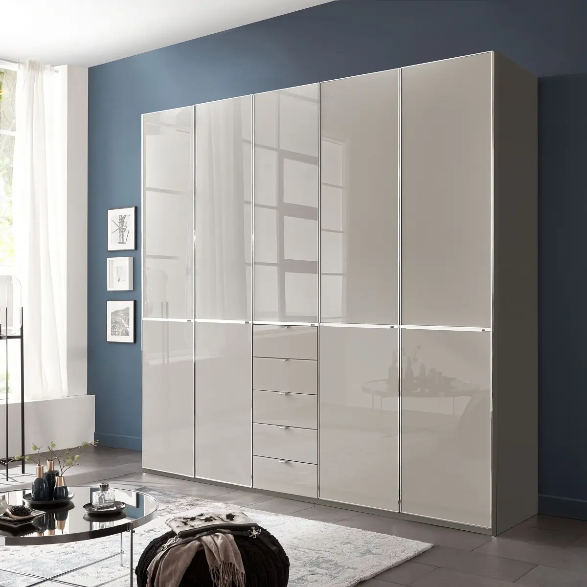 Wiemann Drehtürenschrank Shanghai 2 | Grau