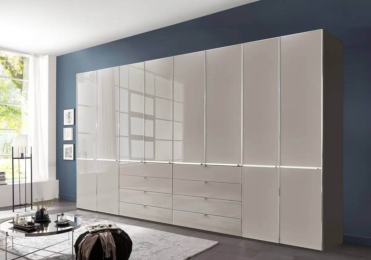 Drehtürenschrank Shanghai 2 | Grau