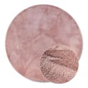 Hochflorteppich Leon rund Ø 160cm Pink/Altrosa | Rosa