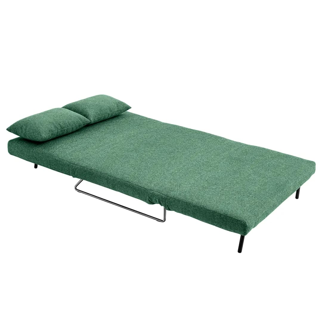 Schlafsofa FRIZZO Grün Webstoff Idil | Grün
