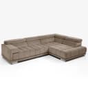 Ecksofa Benteen | Braun